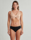 Triangolo/Senza ferretto DIM BODY TOUCH FOULARD BRA Beige Senza ferretto Donna - 2