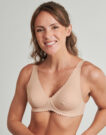 Triangolo/Senza ferretto DIM BODY TOUCH FOULARD BRA Beige Senza ferretto Donna - 5