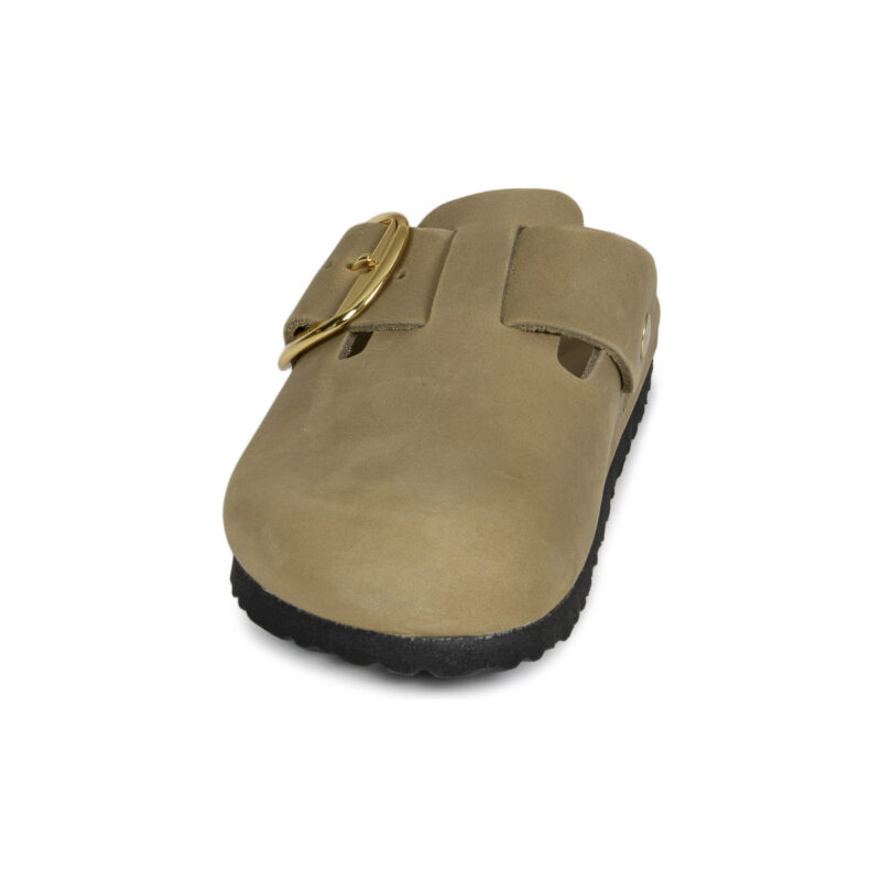 BIRKENSTOCK Boston Big Buckle Pelle / Huilé / Tobacco / Brown / Stretto Beige Zoccoli Donna - 3