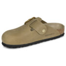 BIRKENSTOCK Boston Big Buckle Pelle / Huilé / Tobacco / Brown / Stretto Beige Zoccoli Donna - 4