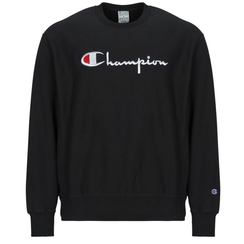 Felpe  Champion  CREWNECK SWEATSHIRT  Nero -   Felpe Abbigliamento Donna - 1