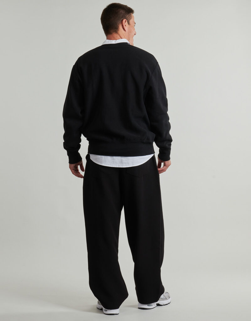 Felpe  Champion  CREWNECK SWEATSHIRT  Nero -   Felpe Abbigliamento Donna - 3