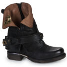 Airstep / A.S.98 SAINT BIKE Nero Stivaletti Donna - 2