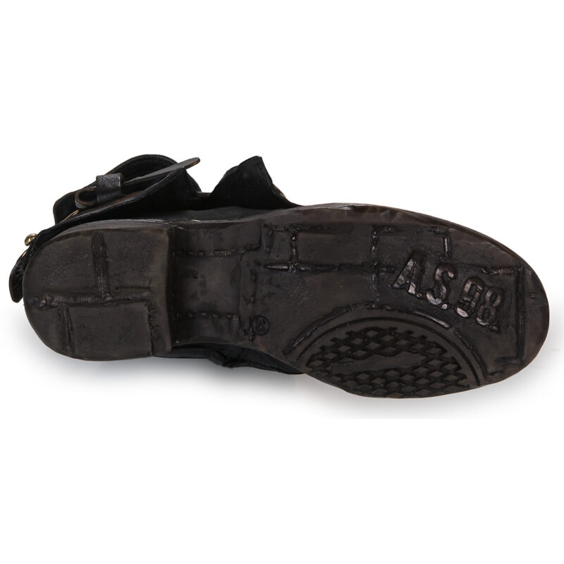 Airstep / A.S.98 SAINT BIKE Nero Stivaletti Donna - 7
