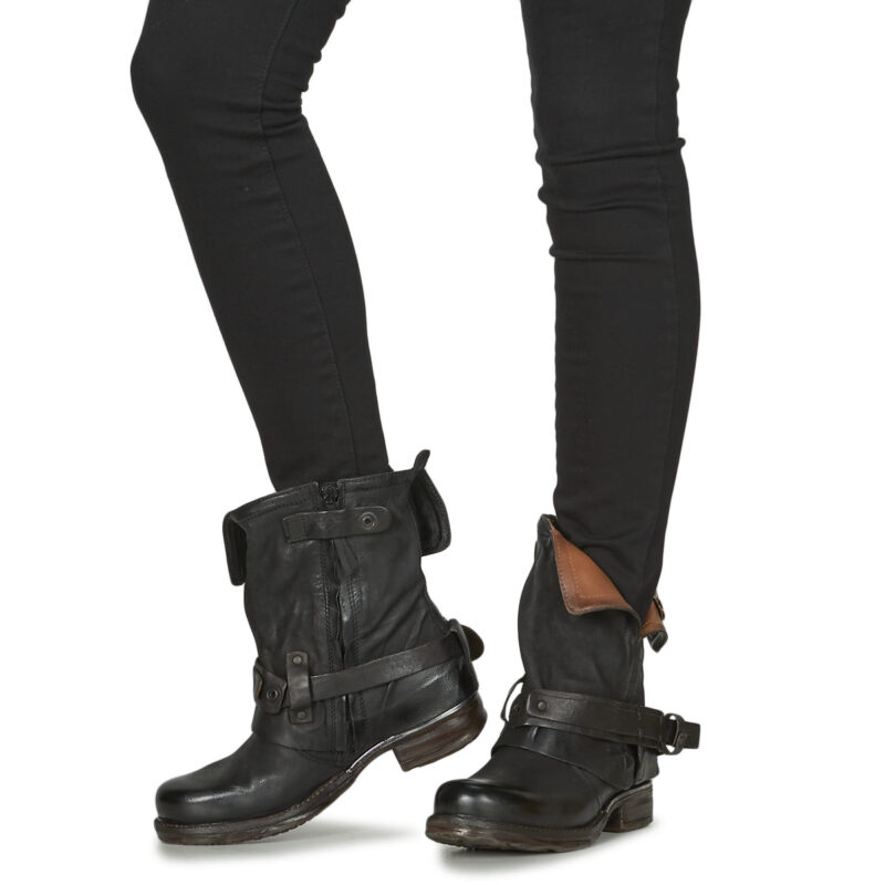 Airstep / A.S.98 SAINT BIKE Nero Stivaletti Donna - 8