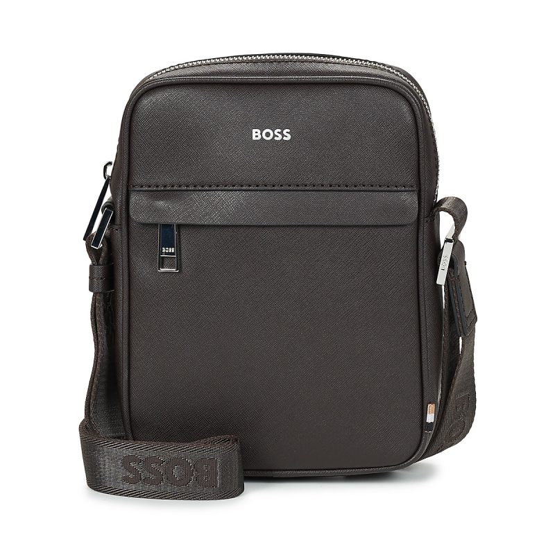 BOSS Zair_NS zip Marrone Borse Shopping Uomo - 1