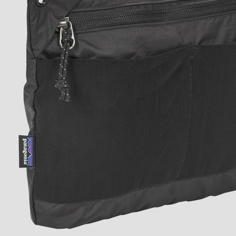 Sacs de courses Patagonia Terravia Sacoche noirs pour hommes - Lot de 4