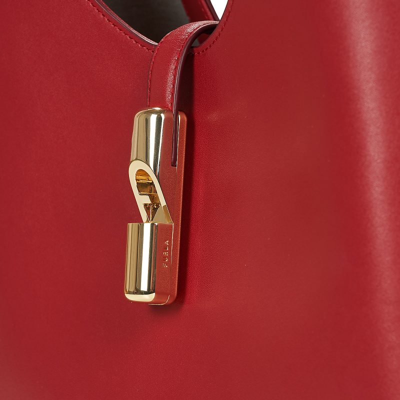 Furla FURLA GOCCIA M HOBO Rosso Borse a spalla Donna - 4