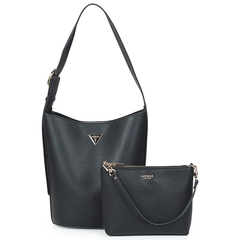 Guess MERIDIAN II BUCKET Nero Borse a spalla Donna - 4
