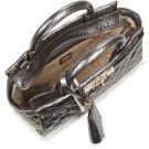 Donna Guess IDRA SMALL SATCHEL Oro Borsetta Donna - 5