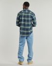 Camicia a maniche corte Tommy Hilfiger HERO FLANNEL TARTN CHCK RF SHIRT Verde Camicie a maniche corte Uomo - 3