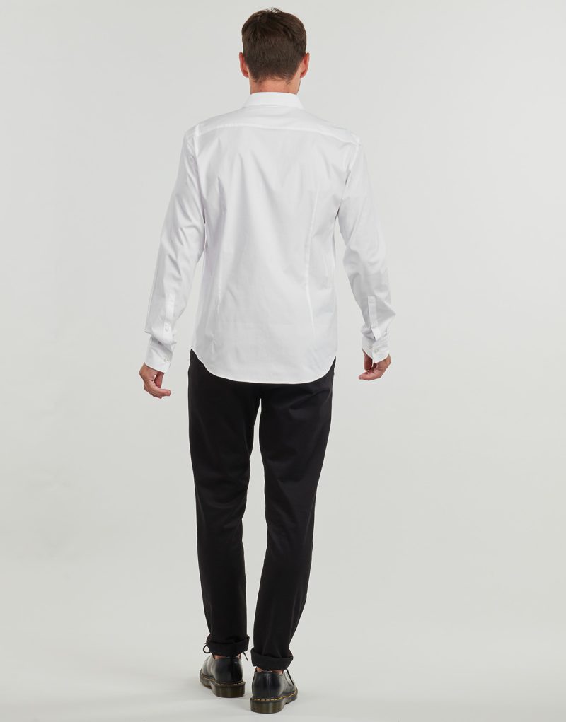 Camicia a maniche lunghe HUGO Ermo Bianco Camicie a maniche lunghe Uomo - 4