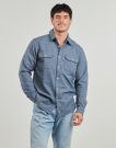 Camicia a maniche lunghe Levis JACKSON WORKER Blu Camicie a maniche lunghe Uomo - 2