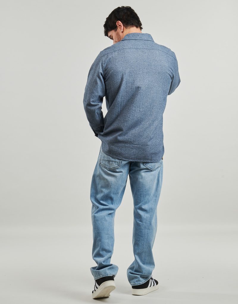 Camicia a maniche lunghe Levis JACKSON WORKER Blu Camicie a maniche lunghe Uomo - 4