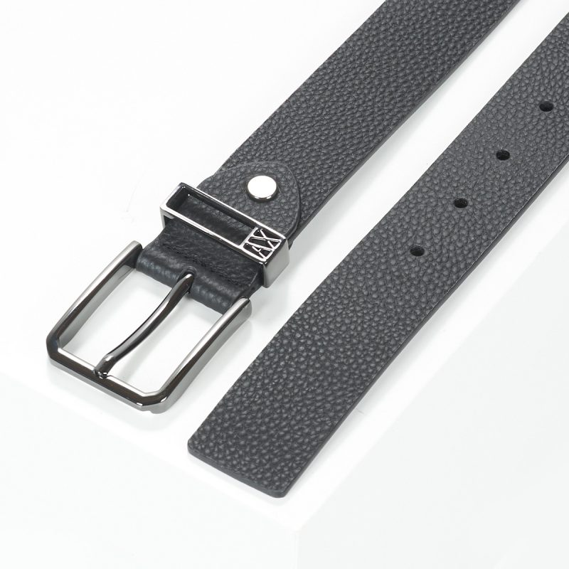 Cintura  Armani Exchange  XM001695 ADJUSTABLE  Nero -  Cinture Uomo - 2
