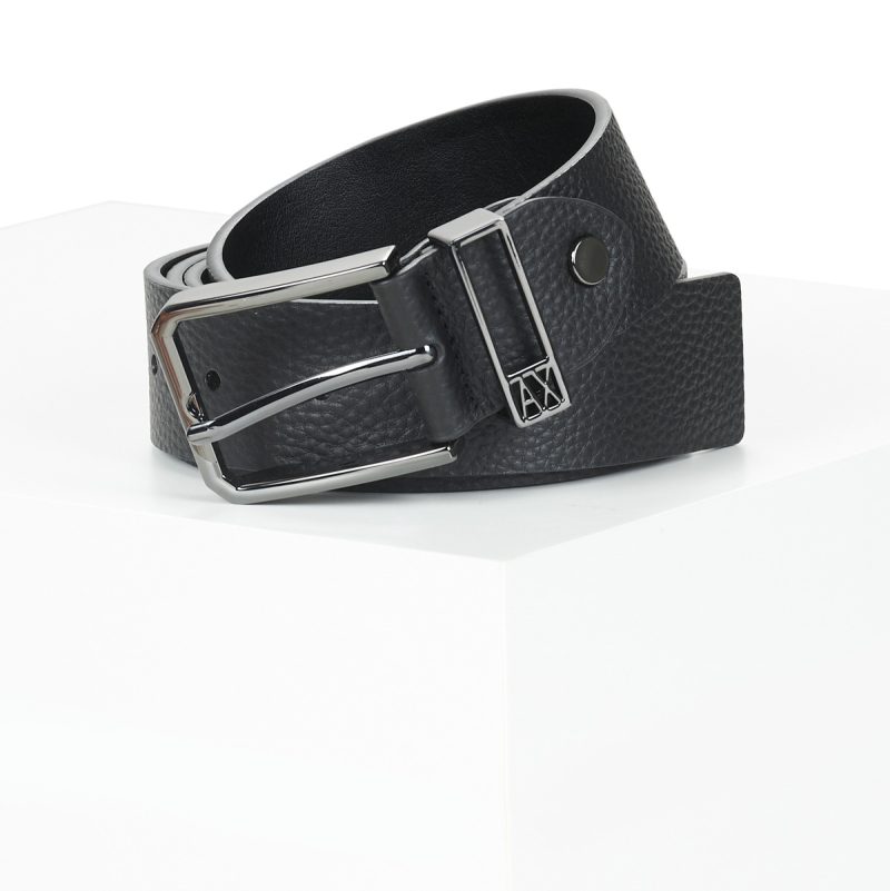 Cintura  Armani Exchange  XM001695 ADJUSTABLE  Nero -  Cinture Uomo - 1