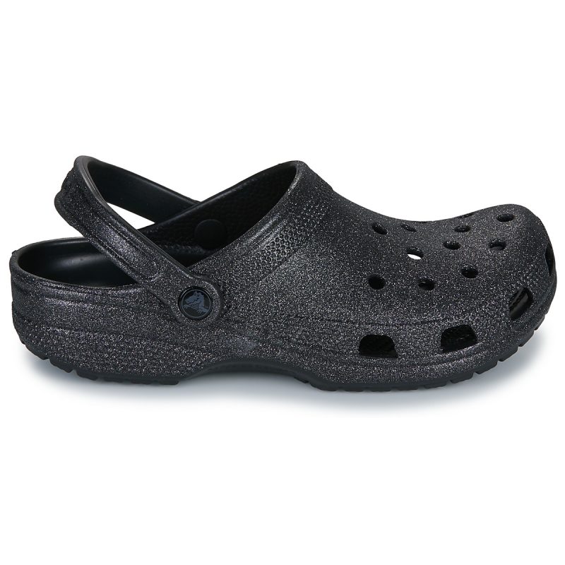 Crocs Classic Glitter Clog Nero Zoccoli Donna - 2