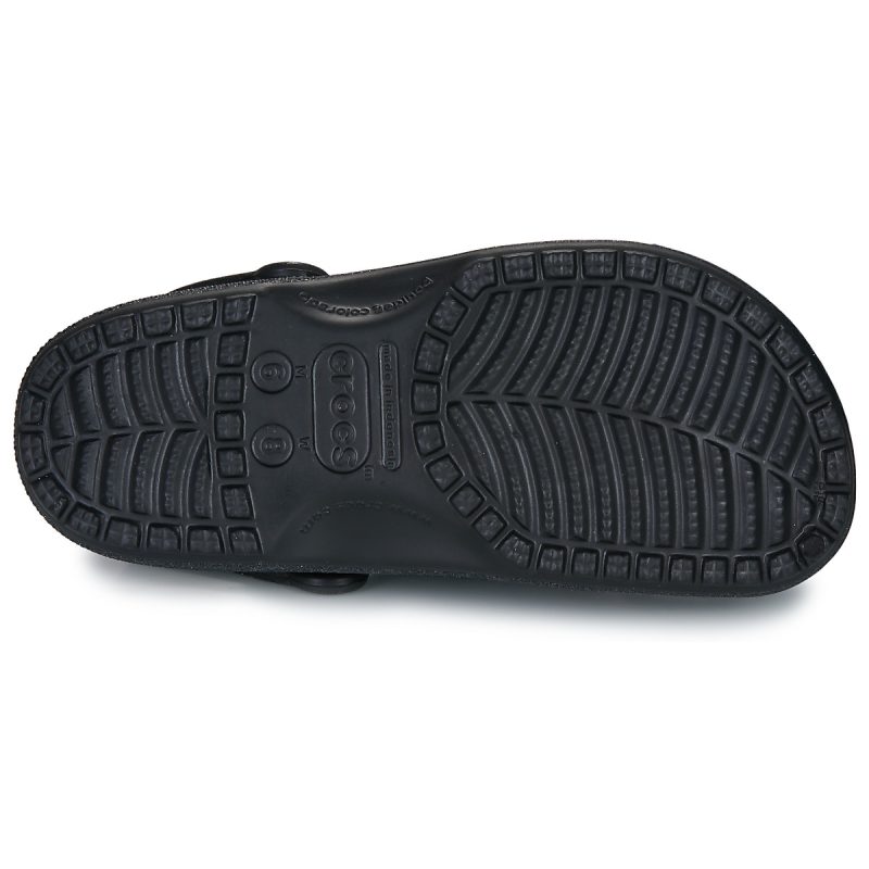 Crocs Classic Glitter Clog Nero Zoccoli Donna - 7