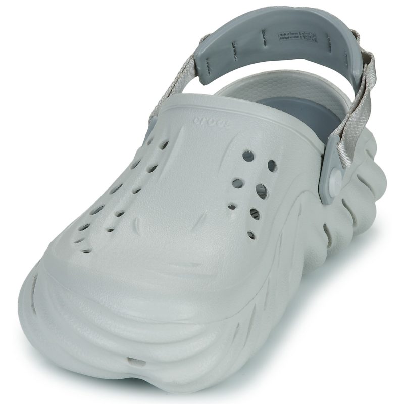 Crocs Echo Clog Gris Sabots Femme - 3