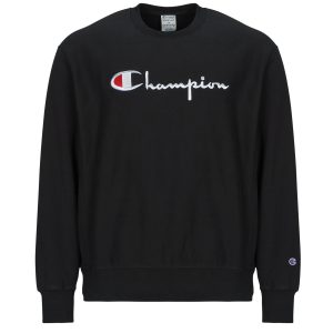 Felpa uomo Champion  CREWNECK SWEATSHIRT  Nero Champion 8054041795755
