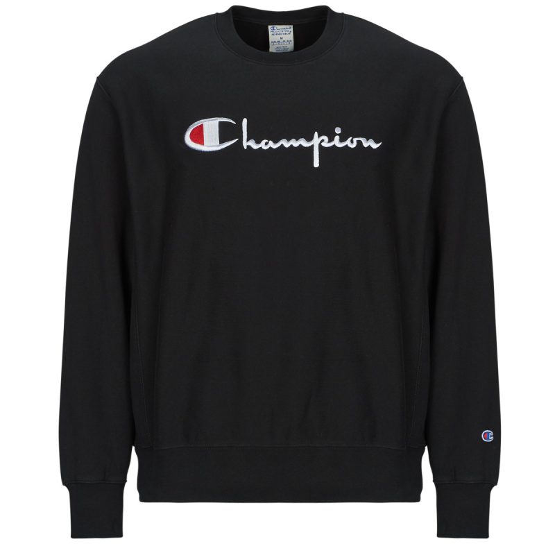 Felpe Champion CREWNECK SWEATSHIRT Nero Felpe Uomo - 1