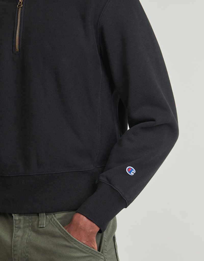 Felpe Champion HALF ZIP SWEATSHIRT Nero Felpe Uomo - 5