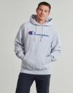 Felpe con cappuccio Champion HOODED SWEATSHIRT Grigio Felpe con cappuccio Uomo - 2