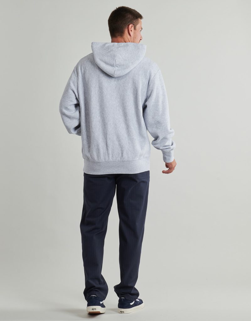 Felpe con cappuccio Champion HOODED SWEATSHIRT Grigio Felpe con cappuccio Uomo - 3