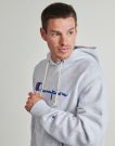 Felpe con cappuccio Champion HOODED SWEATSHIRT Grigio Felpe con cappuccio Uomo - 4
