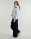 Felpe con cappuccio Champion HOODED SWEATSHIRT Grigio Felpe con cappuccio Uomo - 6