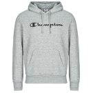 Felpa uomo Champion HOODED SWEATSHIRT Grigio Champion 8054041829283