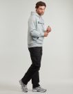 Felpe con cappuccio Champion HOODED SWEATSHIRT Grigio Felpe con cappuccio Uomo - 3