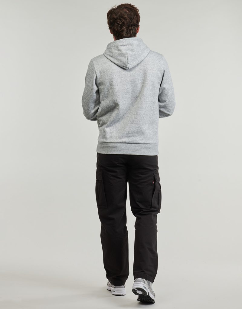 Felpe con cappuccio Champion HOODED SWEATSHIRT Grigio Felpe con cappuccio Uomo - 4