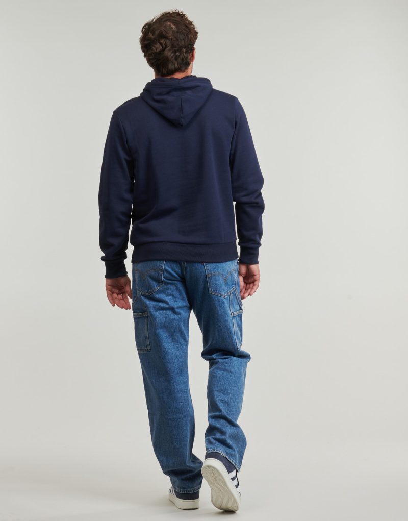 Felpe con cappuccio Champion HOODED SWEATSHIRT Blu Felpe con cappuccio Uomo - 4