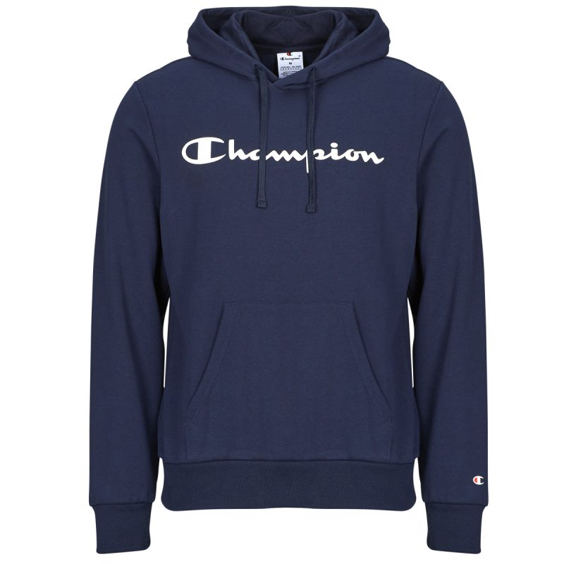 Felpe con cappuccio Champion HOODED SWEATSHIRT Blu Felpe con cappuccio Uomo - 1