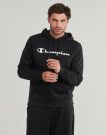 Felpe con cappuccio Champion HOODED SWEATSHIRT Nero Felpe con cappuccio Uomo - 2