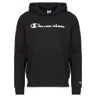 Felpa uomo Champion HOODED SWEATSHIRT Nero Champion 8054041829290