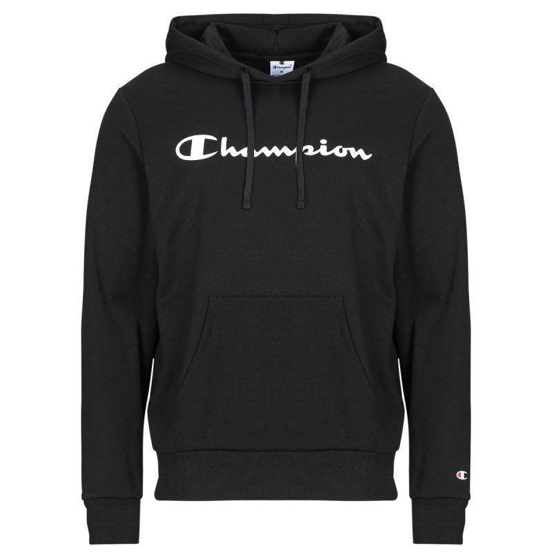 Felpe con cappuccio Champion HOODED SWEATSHIRT Nero Felpe con cappuccio Uomo - 1