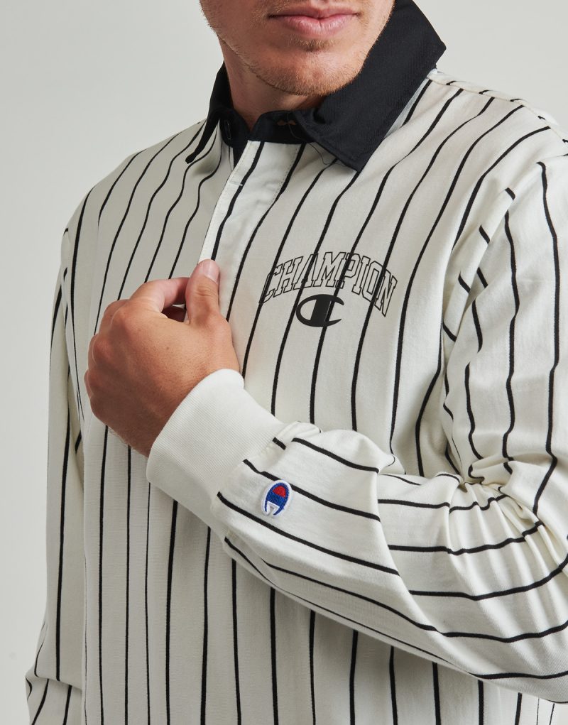 Felpe Champion POLO Bianco Felpe Uomo - 4