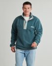 Columbia HELVETIA II Half Snap Fleece Hoodie Blau Herren Hoodies - 2