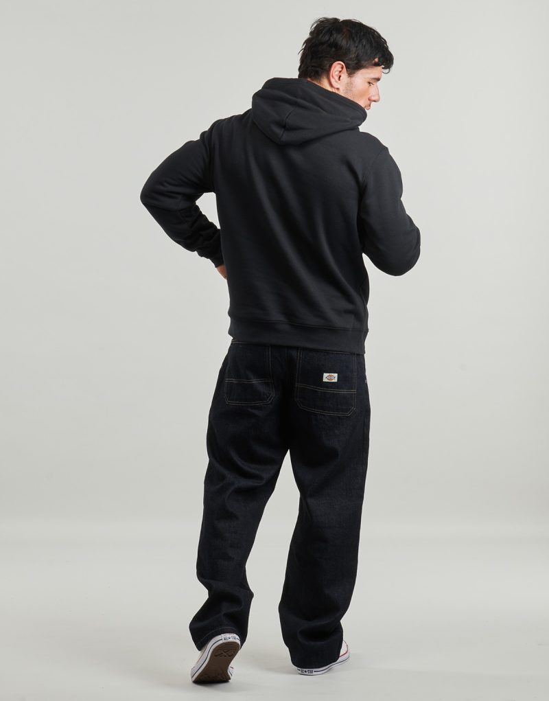 Felpe con cappuccio Converse CONVERSE ALL STAR HOODIE Nero Felpe con cappuccio Uomo - 4