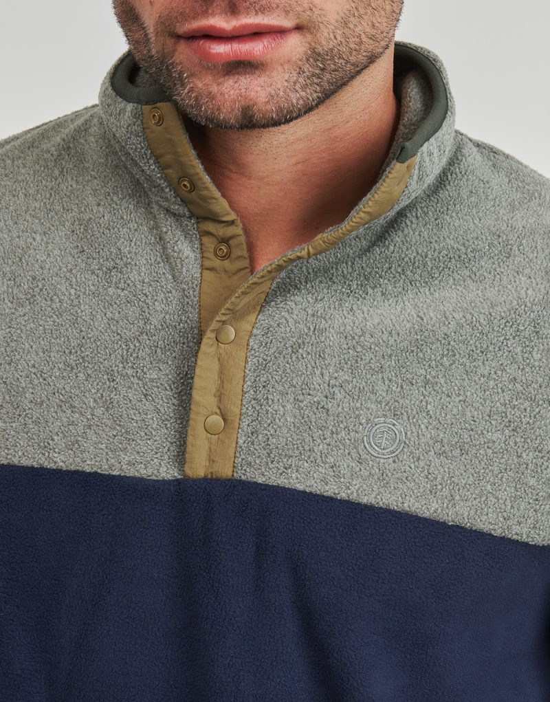 Felpa Element ABENAKI POLAR Blu Felpe Uomo - 5