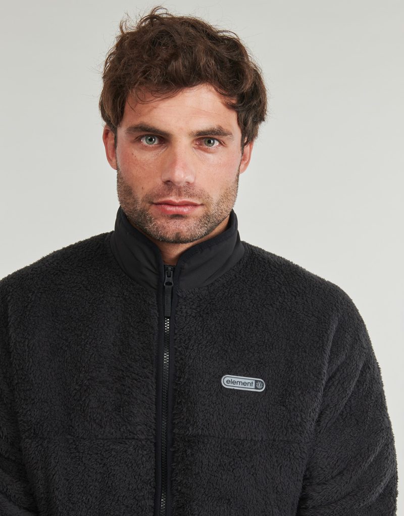 Felpa Element CLASSIC SHERPA Nero Felpe Uomo - 5