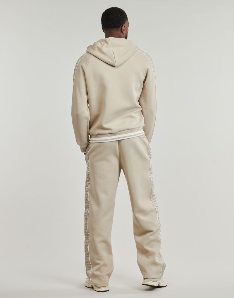 Felpe con cappuccio Guess FINLO ZIPPED HOODIE Beige Felpe con cappuccio Uomo - 4