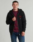 Felpe con cappuccio Harrington SWEAT ZIPPER Nero Felpe con cappuccio Uomo - 2