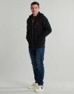 Felpe con cappuccio Harrington SWEAT ZIPPER Nero Felpe con cappuccio Uomo - 3