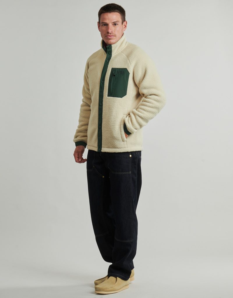 Felpa  Helly Hansen  PANORAMA PILE SNAP  Beige -  Felpe Uomo - 3