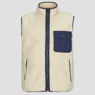 Felpa Levis JOONIE SHERPA VEST Beige Felpe Uomo - 1