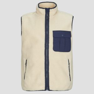 Felpa uomo Levis  JOONIE SHERPA VEST  Beige Levis 5401187343143