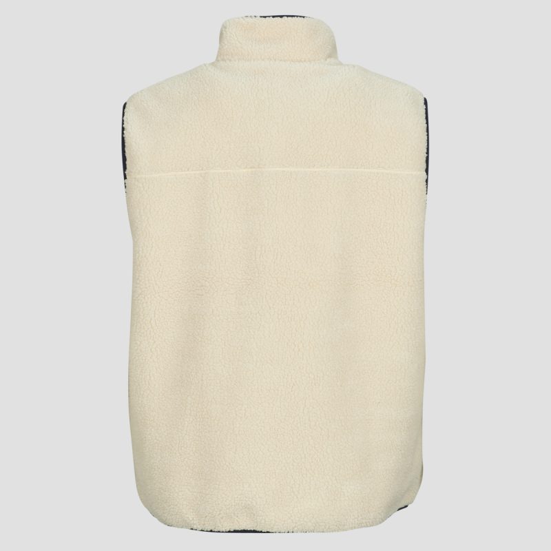 Felpa Levis JOONIE SHERPA VEST Beige Felpe Uomo - 6